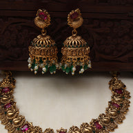 Kavitha necklace set-JS 0153