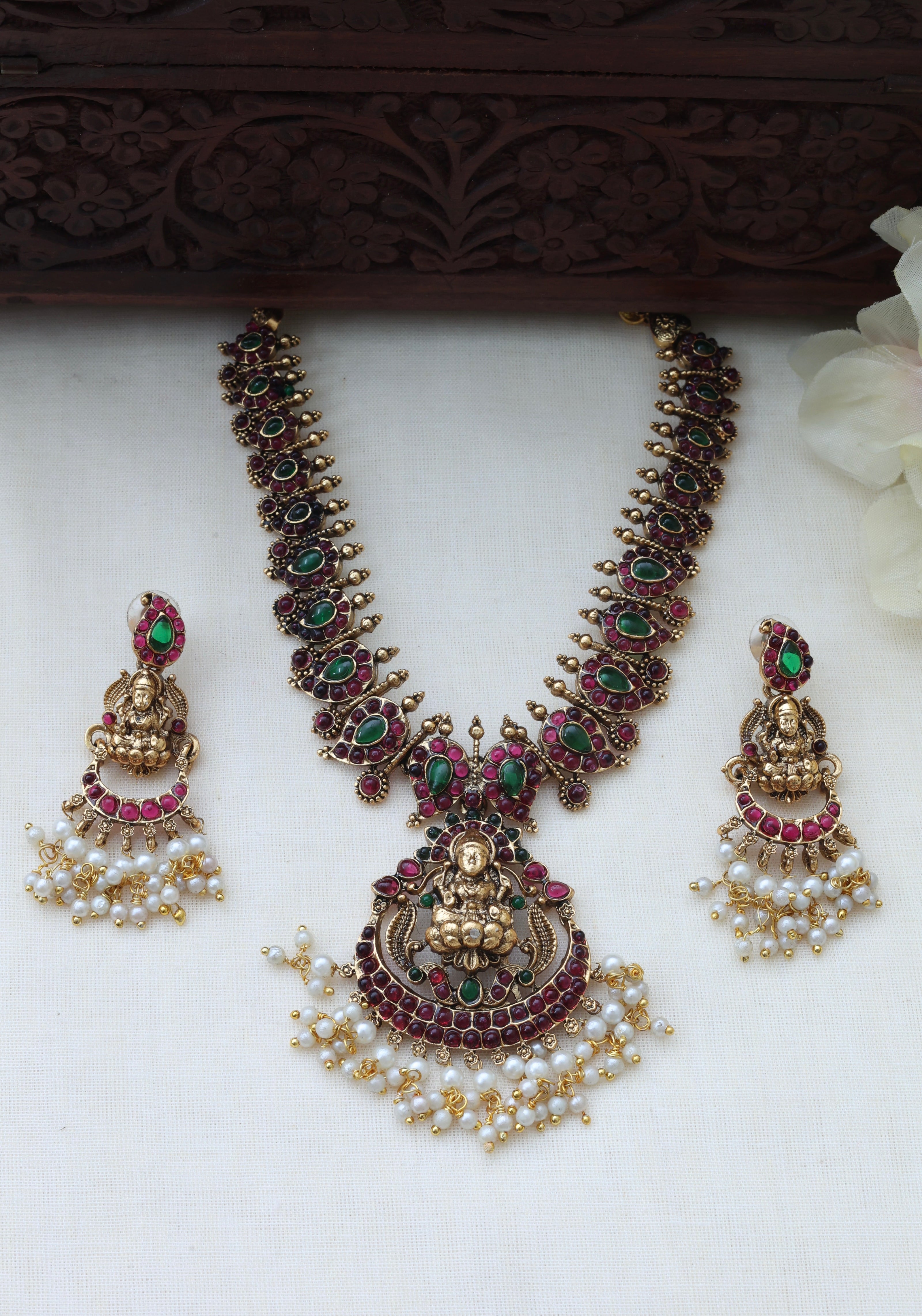 Rukmini necklace set - ( JS 0225)