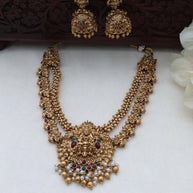 2 layer Devi necklace set - (0096)