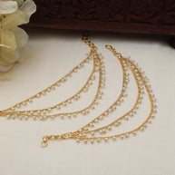 3 layer pearl Earchain