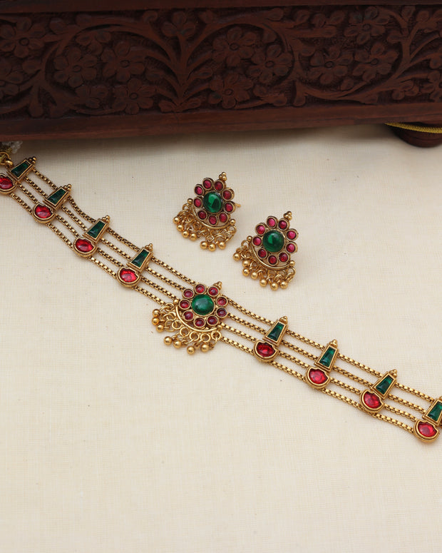 Elegant 3 Layer Choker