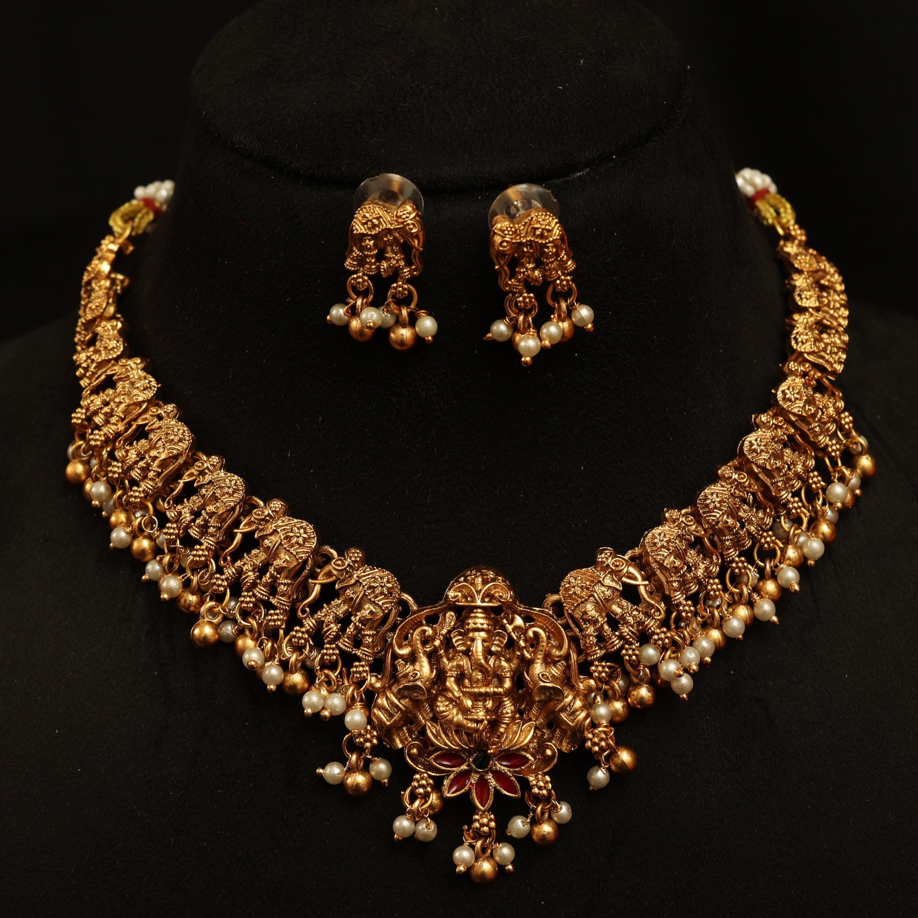 Ganapathy necklace set