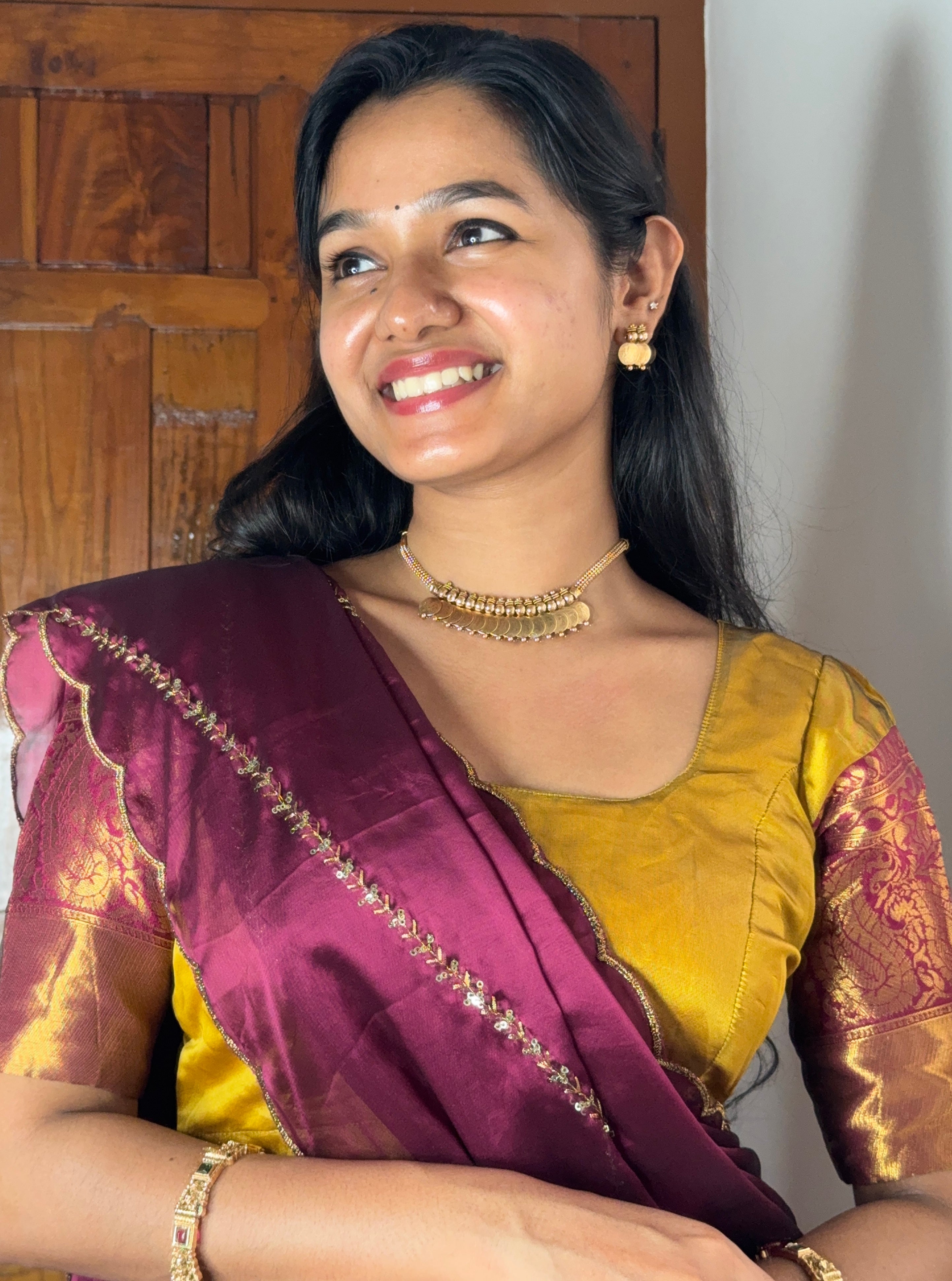 Suvarna coin choker/necklace set