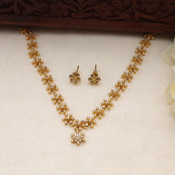 Diya AD necklace set-(JS 0272)