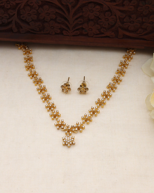 Diya AD necklace set-JS 0271