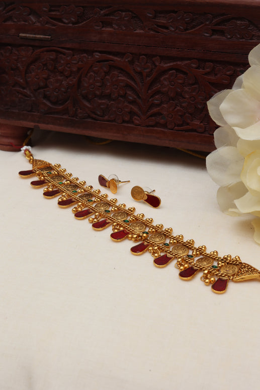 Palakka choker set