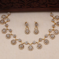 Angel AD necklace set-JS 0107