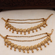 Swarna Earchain Golden-010