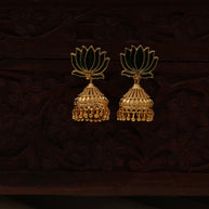Lotus jhumka