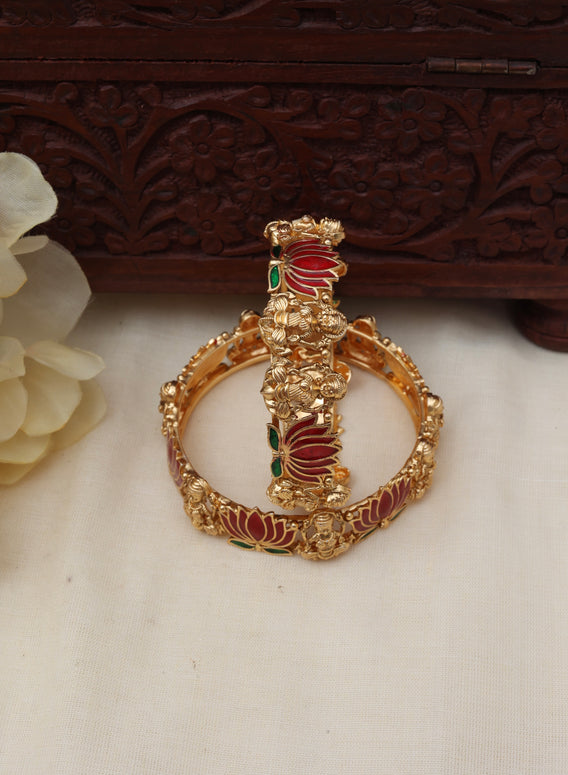 Lotus Lakshmi Bangles