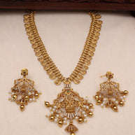 Aiswarya kaasu necklace set-JS 0109
