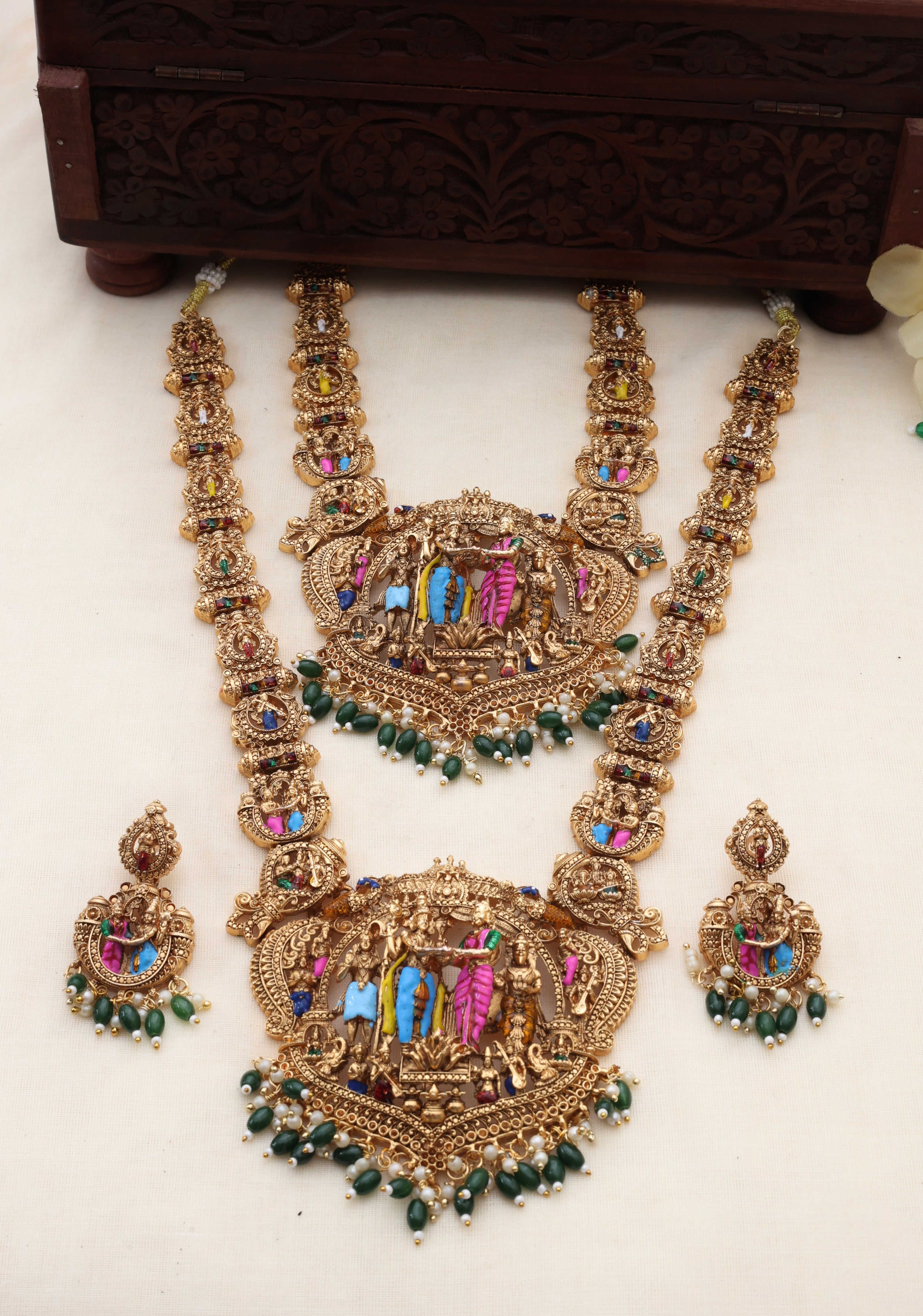 Perumaal mangallya bridalset-(BS-024)
