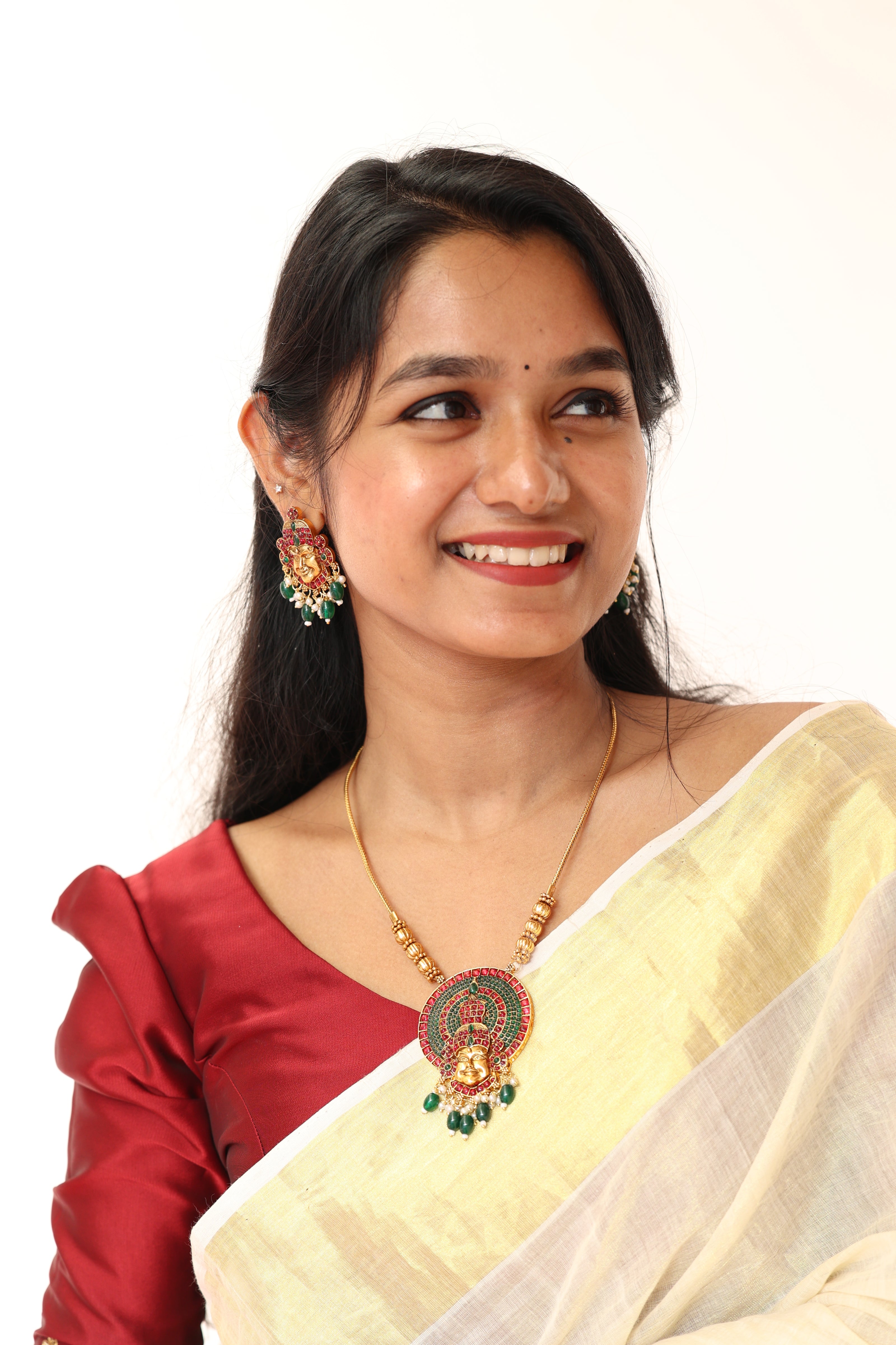 Kathakali necklace set