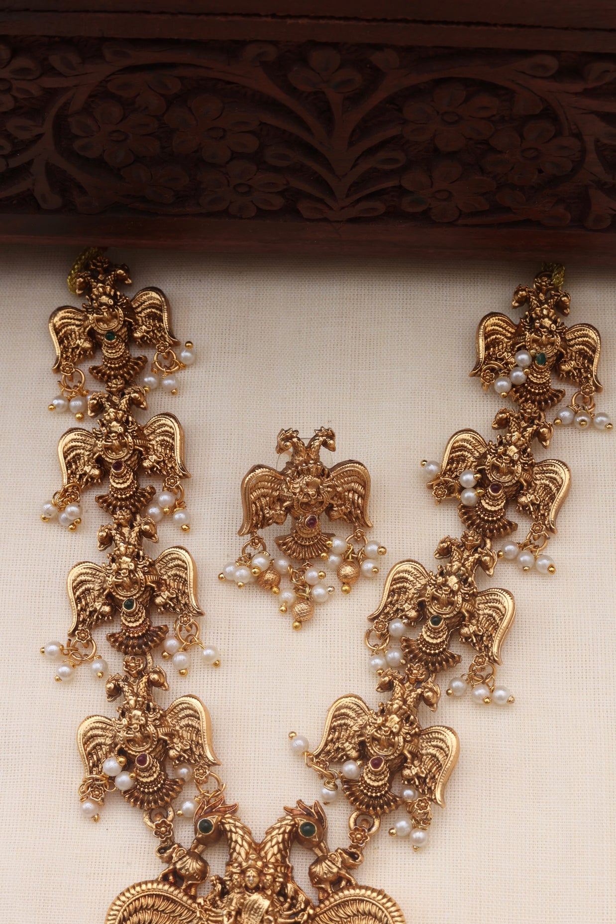 Jatayu necklace set-(JS 0282)