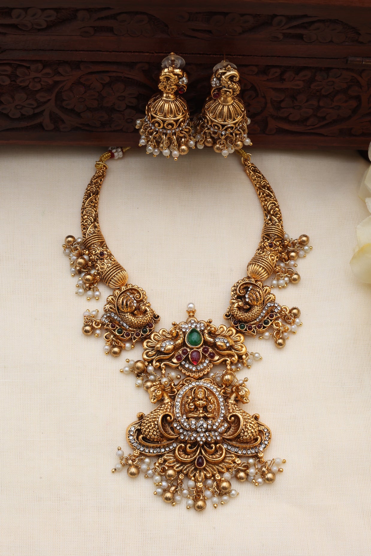 Devyani necklace set-(JS 0252)