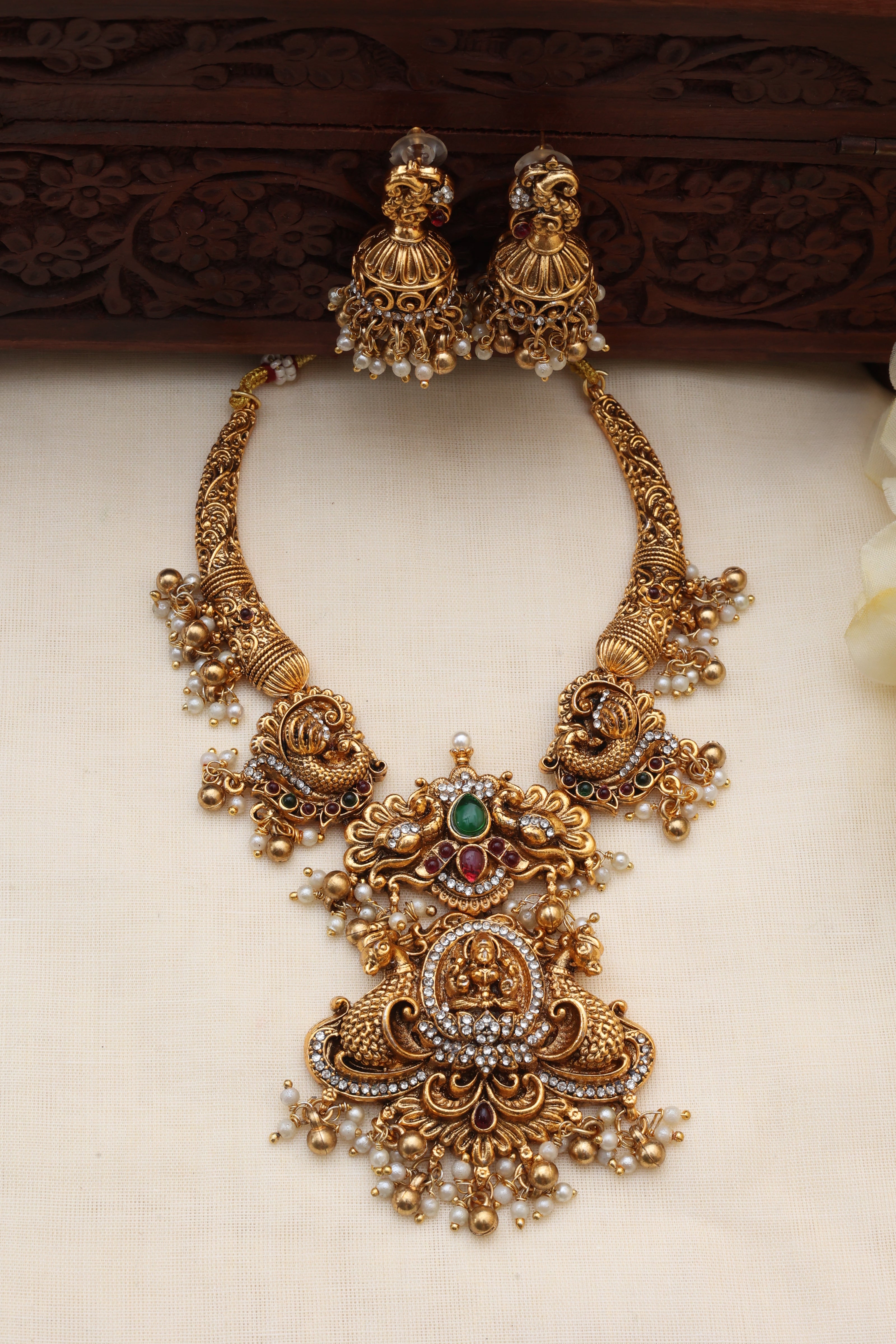 Devyani necklace set-(JS 0252)