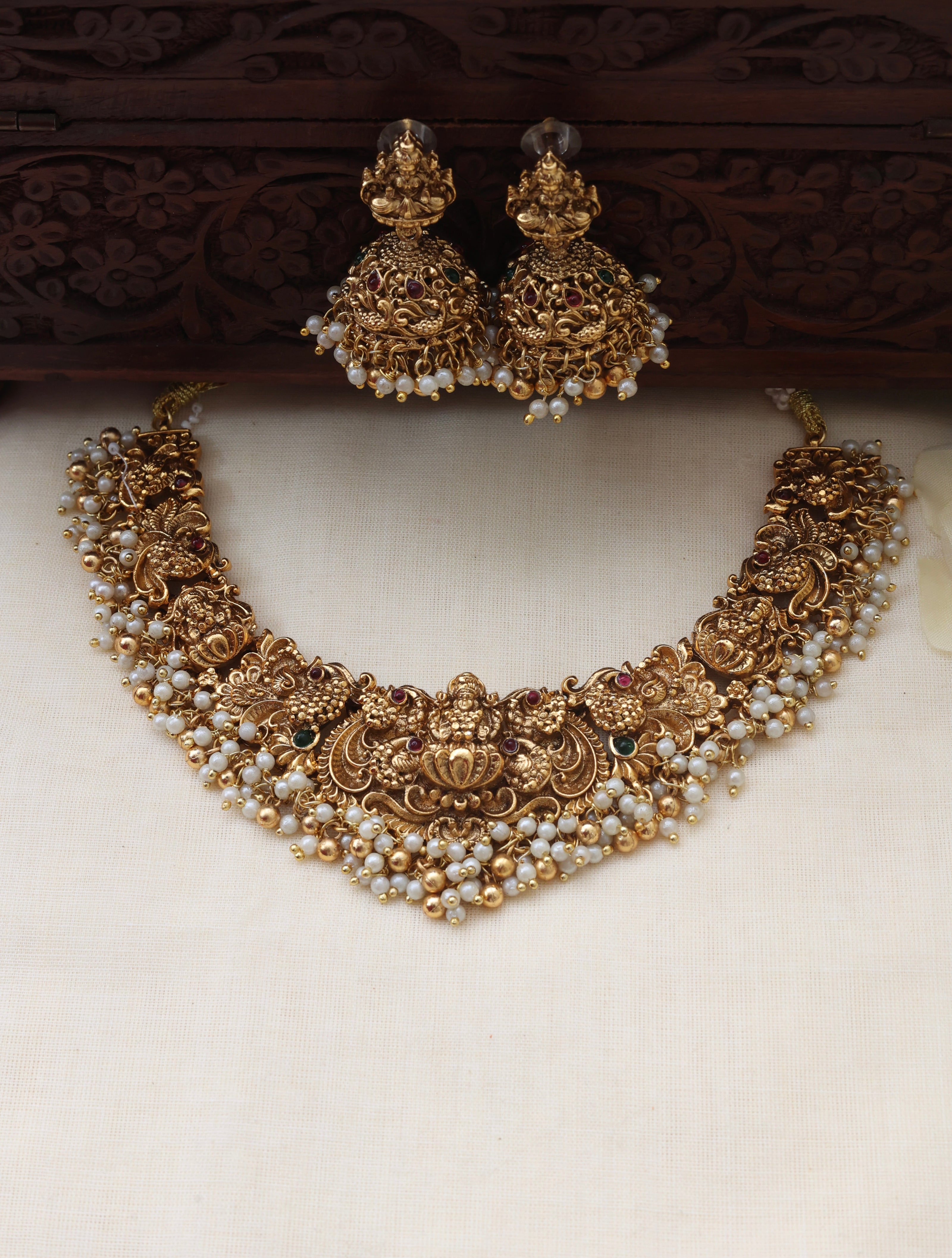 Nakshi necklace set