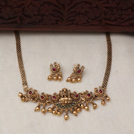 Athira choker set Multicolour -JS 0197