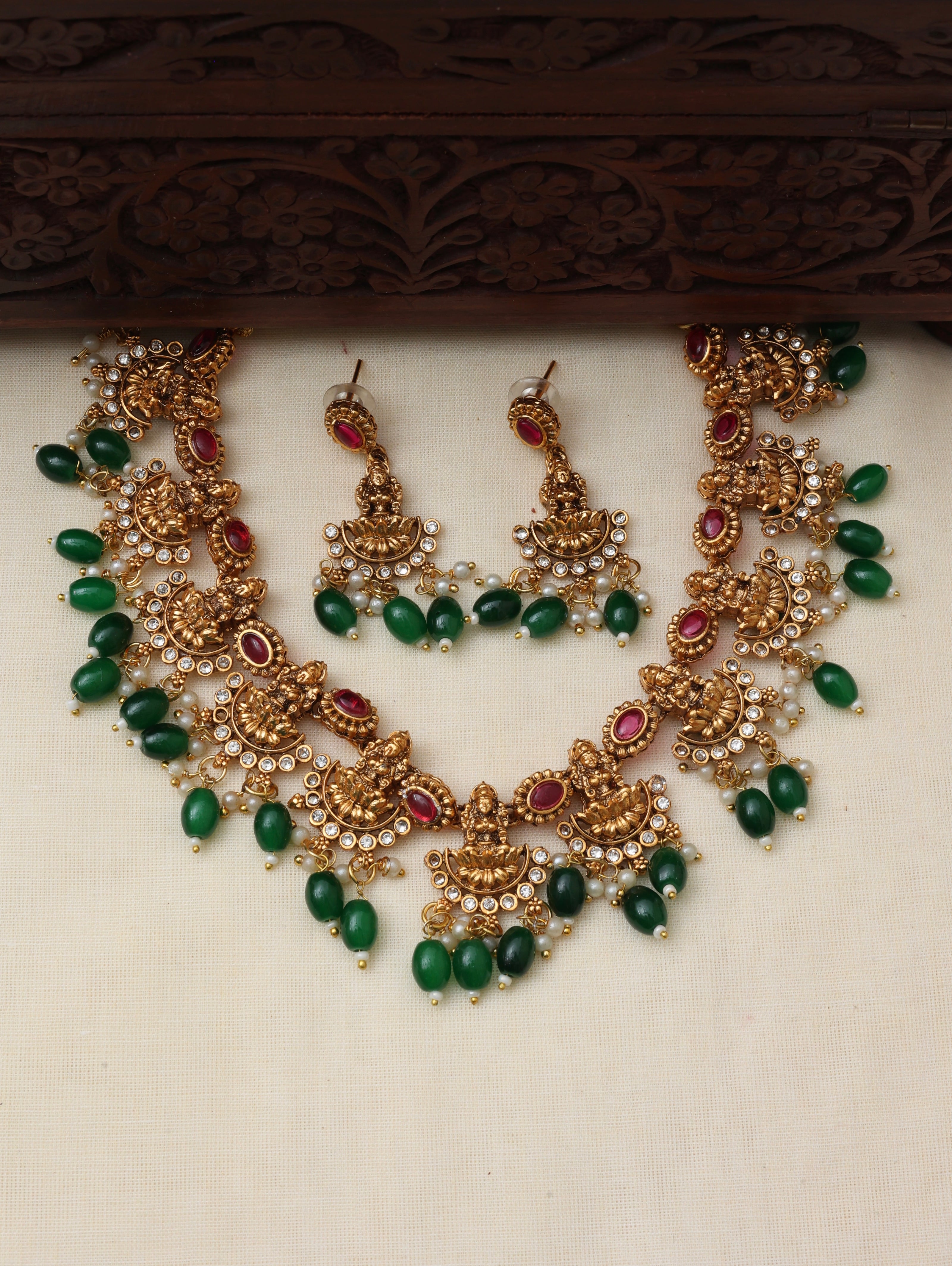 Mouni necklace set - (JS 0242)