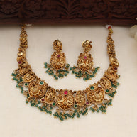 Mugal necklace set-(JS 0262)