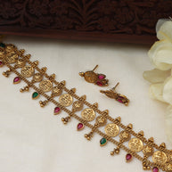 Bhavya coin choker set