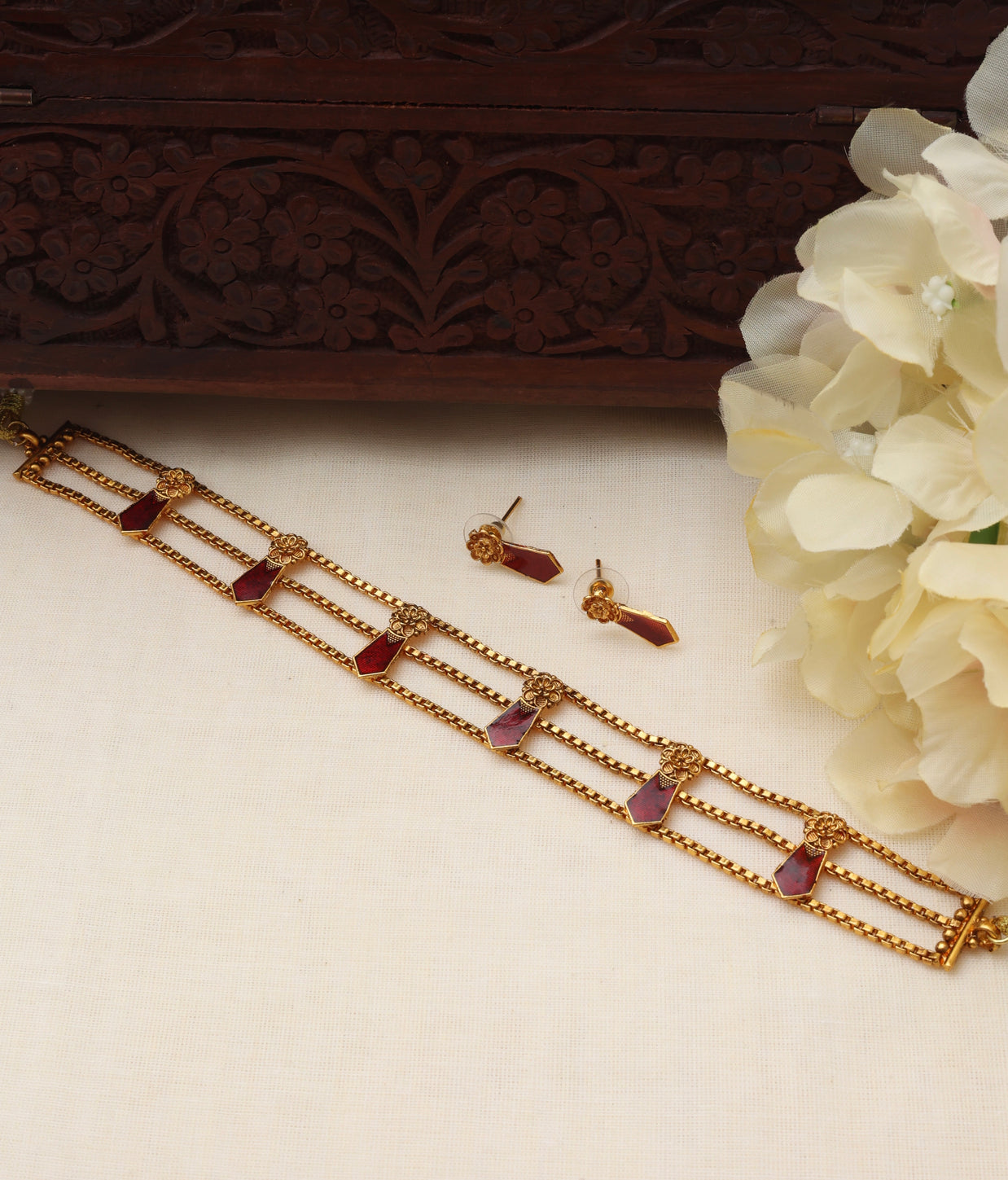 3 layer palakka choker