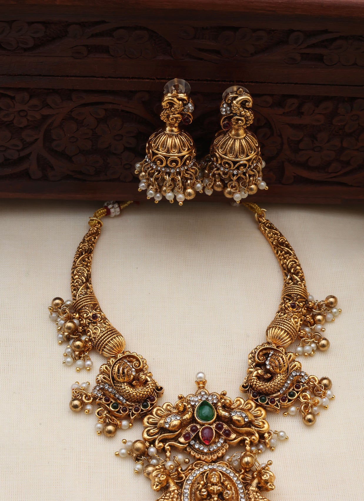 Devyani necklace set-(JS 0252)