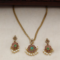Raga Attigai Necklace set-(JS 0267)