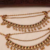 Kashvi Earchain Golden-014