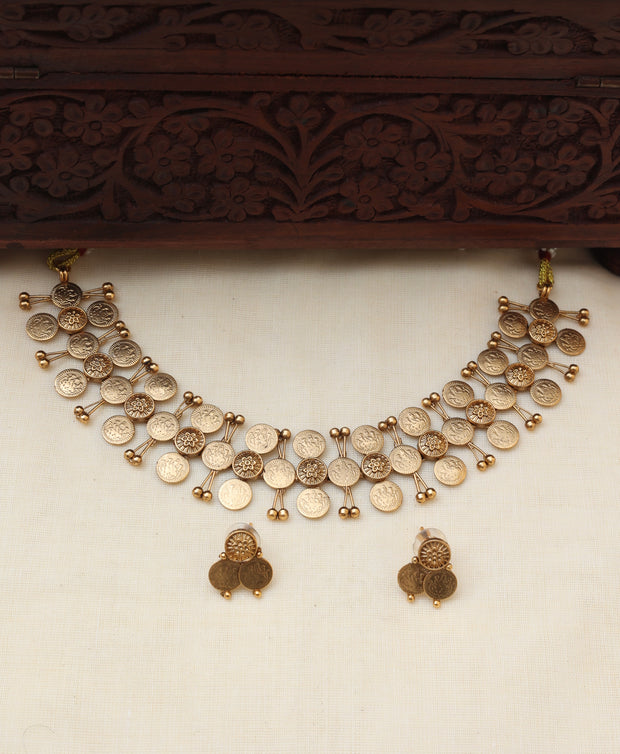 3 layer coin choker Set