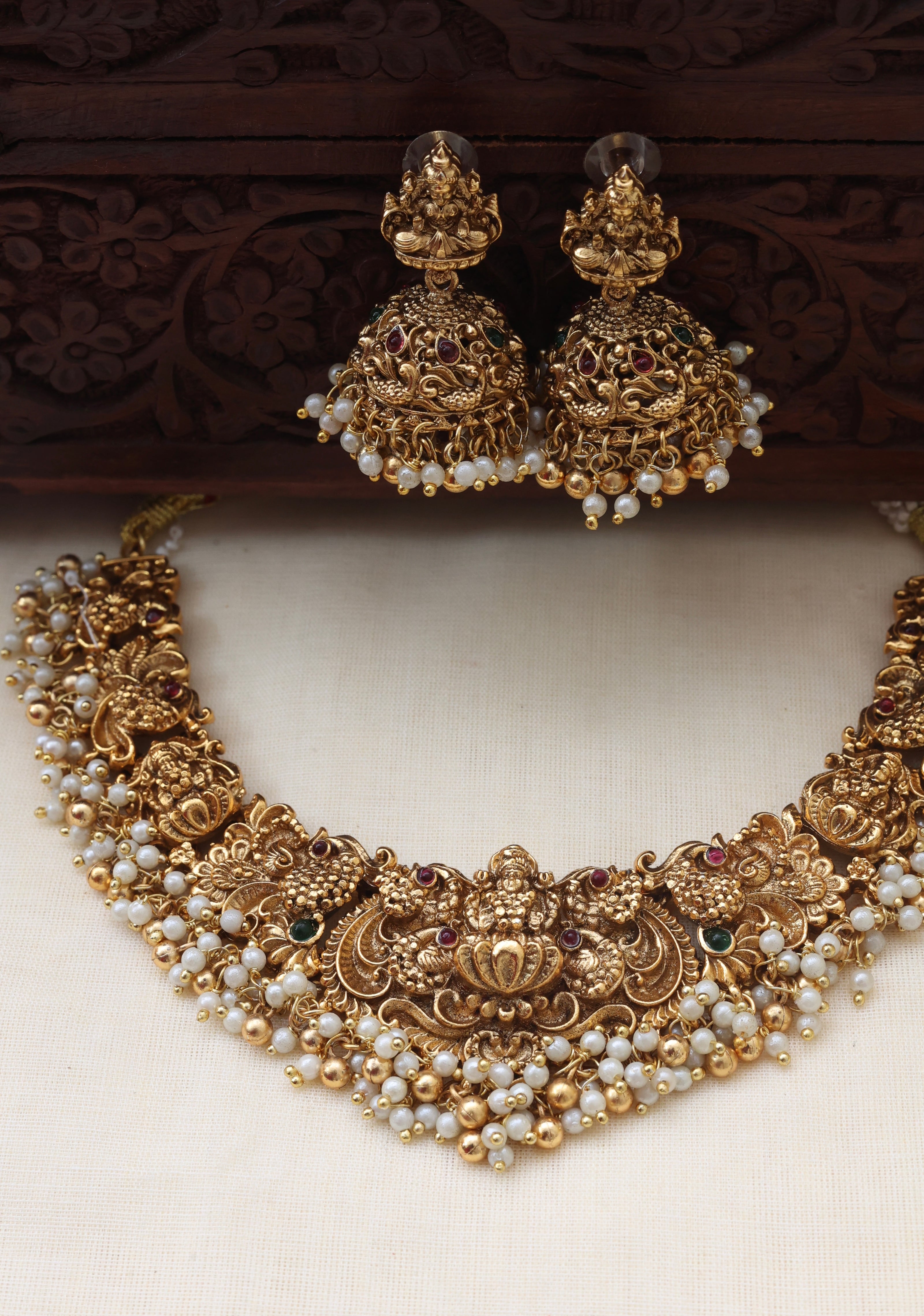 Nakshi necklace set