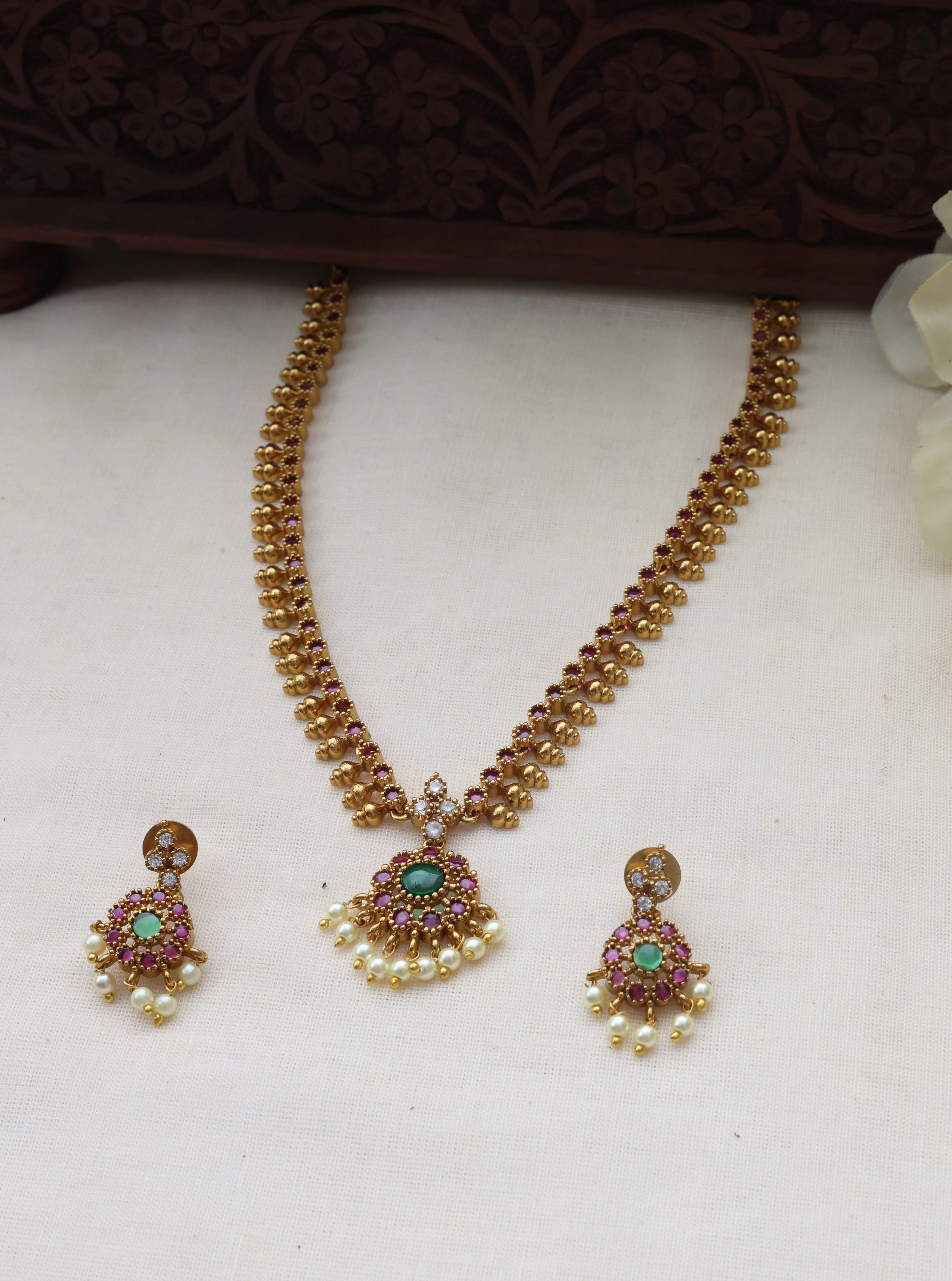 Attigai necklace set (JS 0241)