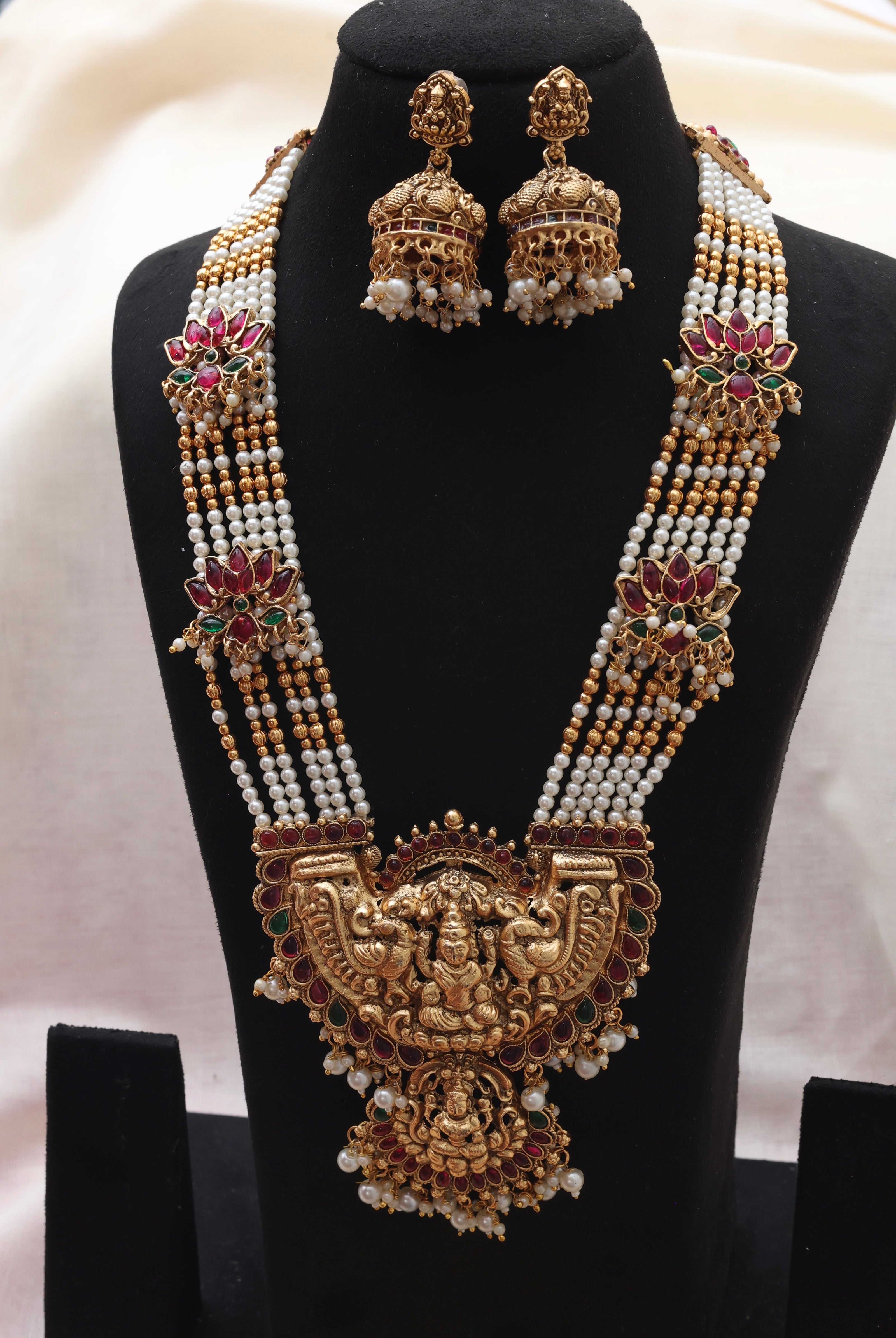 Lakshmi Devi lotus Haaram