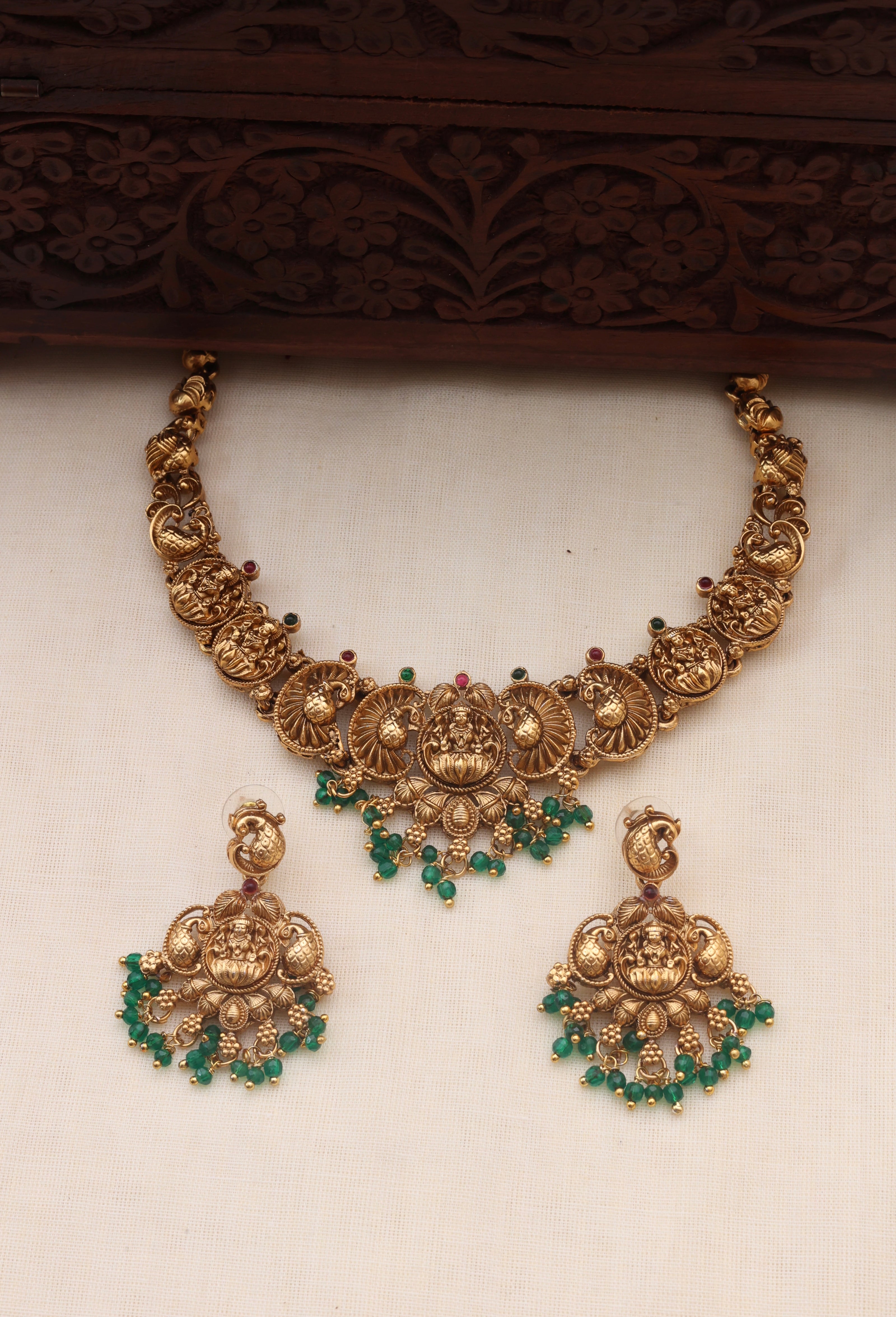 Padma lakshmi Green-(JS 0281)
