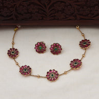 Flora necklace set