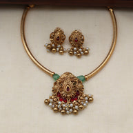 Rashmika hasli necklace set-(JS 0256)