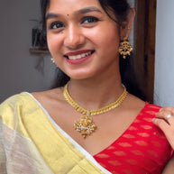 Aiswarya kaasu necklace set-JS 0109