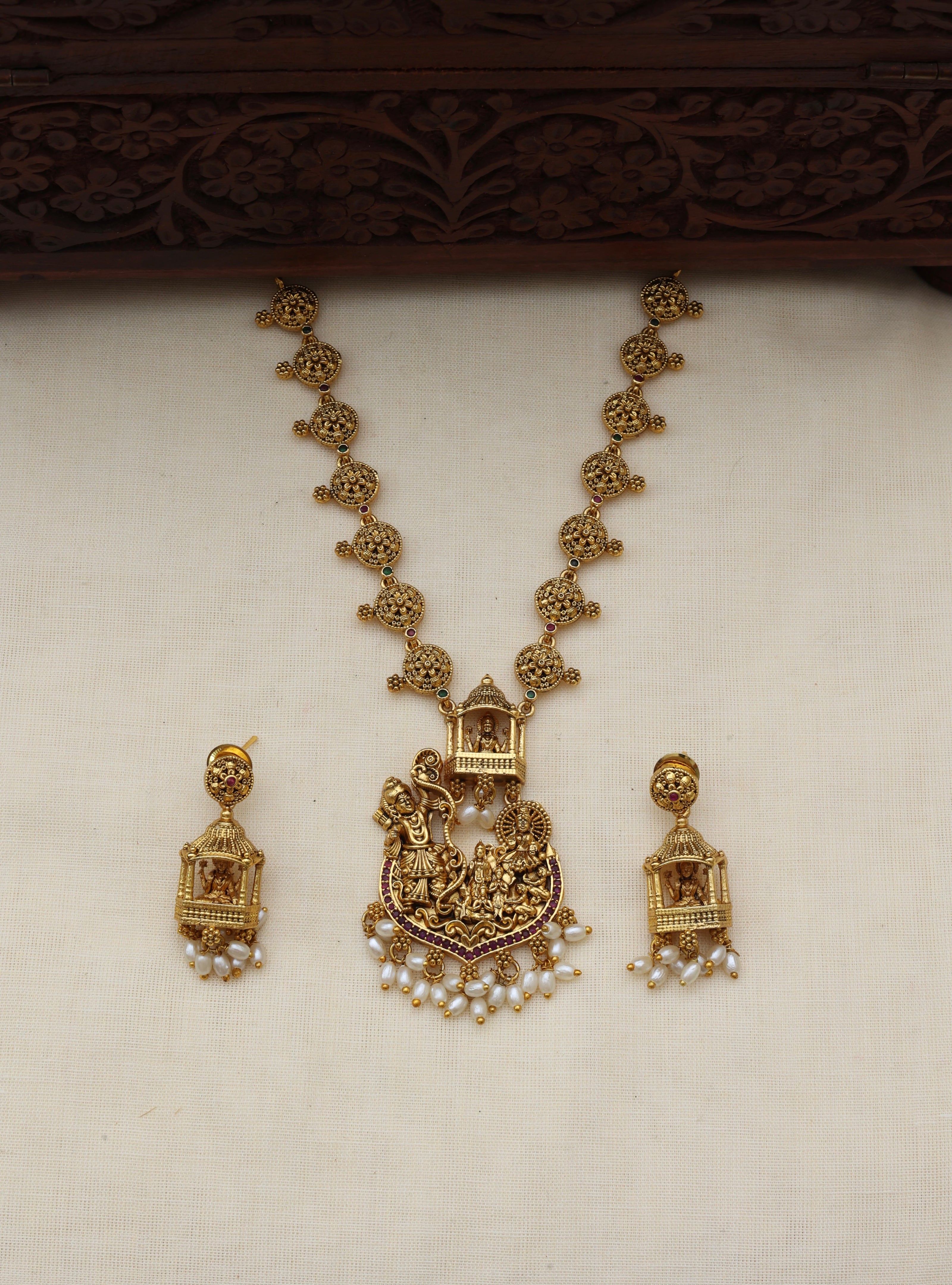 Siyaram necklace set - (JS 0255)