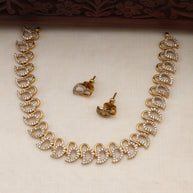 Elena AD necklace set-(JS 0274)