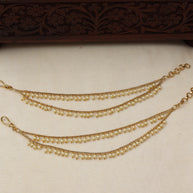 2 layer pearl earchain - (EC 003)