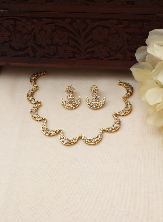Moonlit necklace set