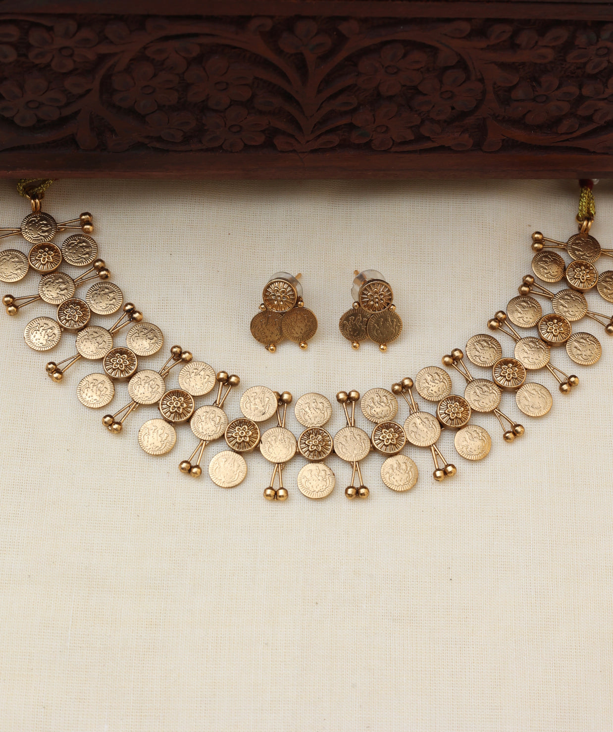 3 layer coin choker Set