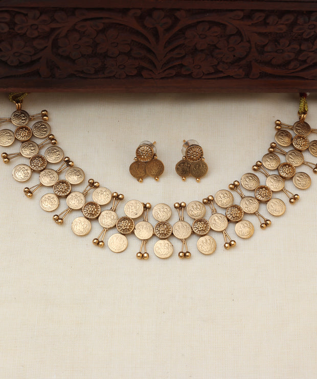 3 layer coin choker Set