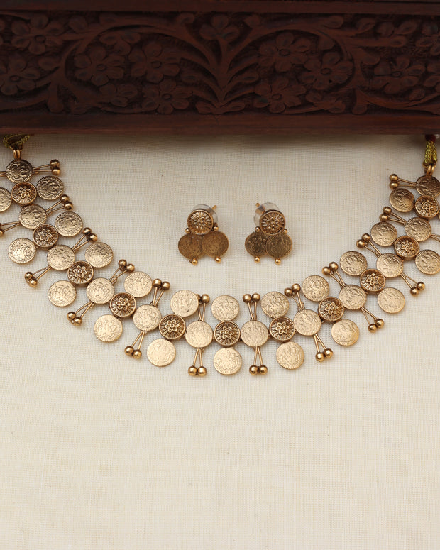 3 layer coin choker Set