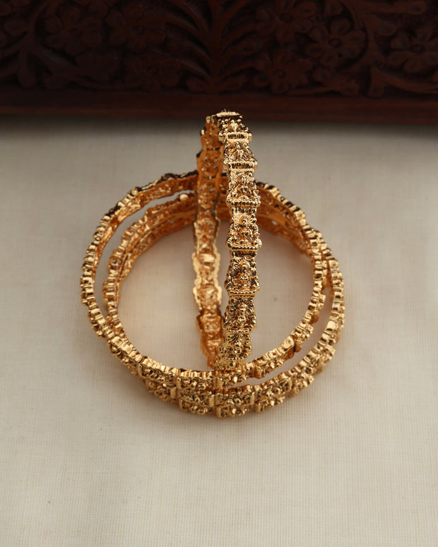 Golden bangles - (013)