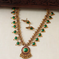 Short palakka necklace set