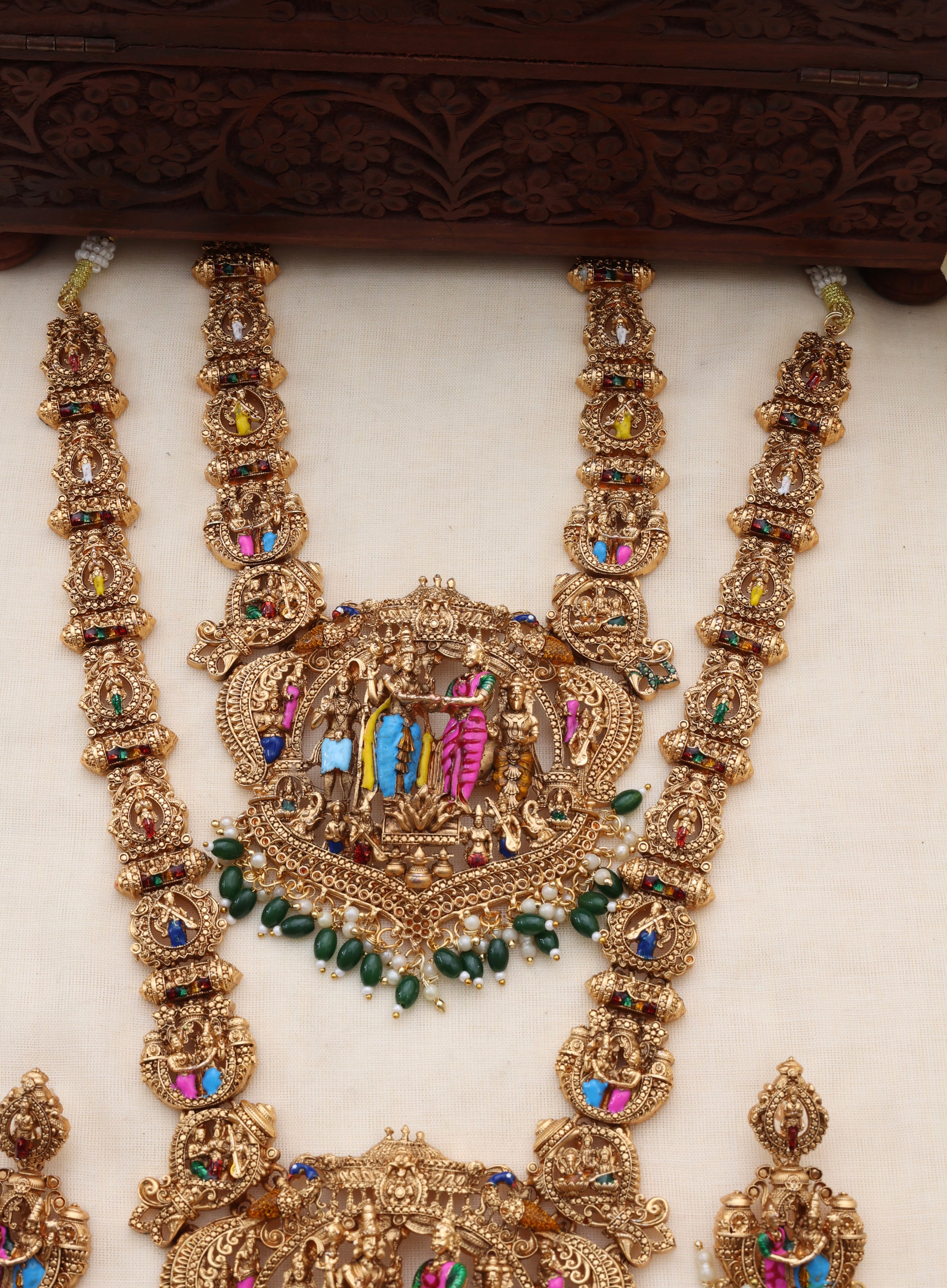 Perumaal mangallya bridalset-(BS-024)