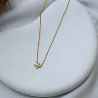 Flower pendant chain