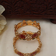 Lotus Lakshmi Bangles