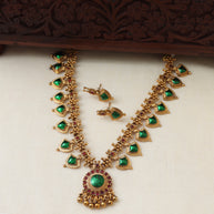 Short palakka necklace set